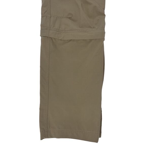 Marmot Women's Convertible Pants Tan Size 8 Zips To‎ Capris Cargo Outdoor Hiking - Picture 3 of 13